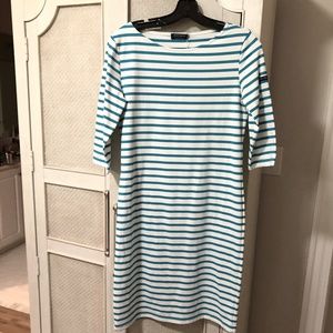 Saint James Propriano II Dress Neige/Caraibe FR 40 USA 8